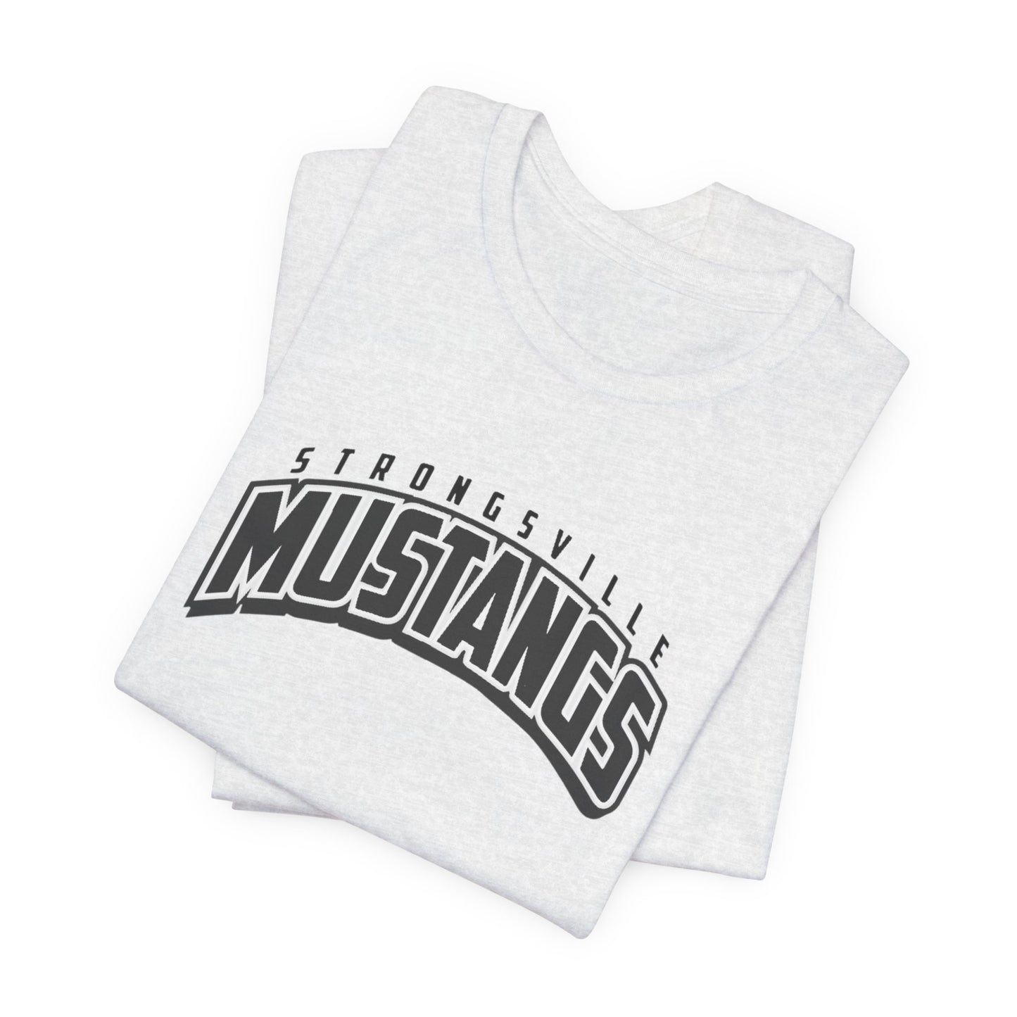 Black Logo Unisex Jersey Short Sleeve Tee
