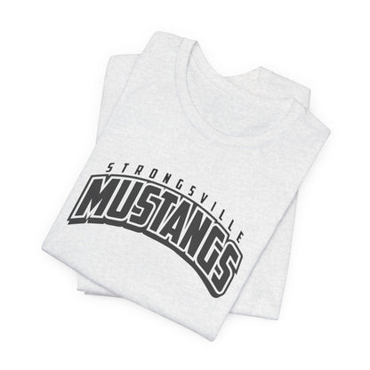 Black Logo Unisex Jersey Short Sleeve Tee