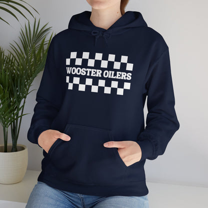 Unisex Checkered Heavy Blend™ Hooded Sweatshirt