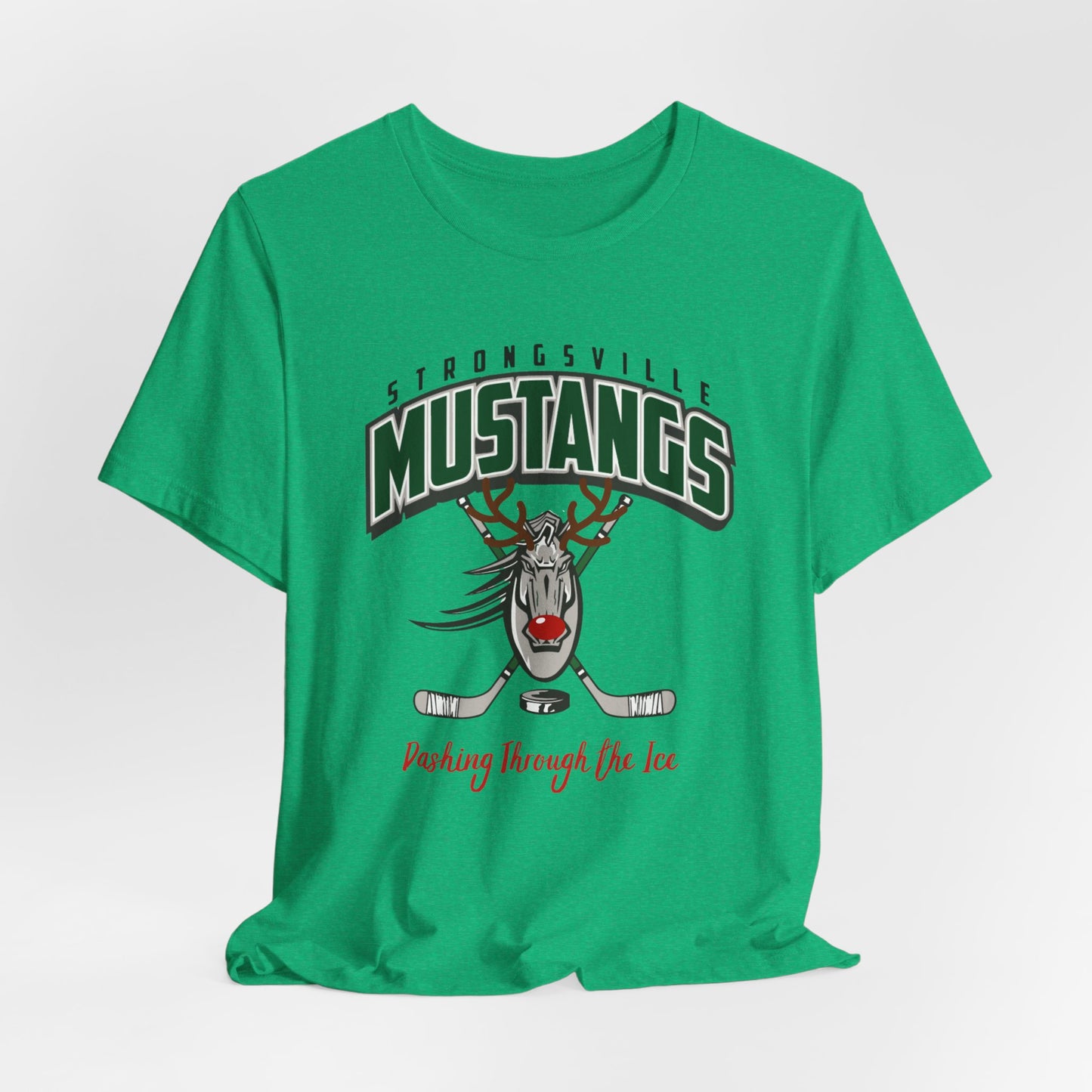 Unisex Jersey Short Sleeve Tee- Dashing Through The Ice