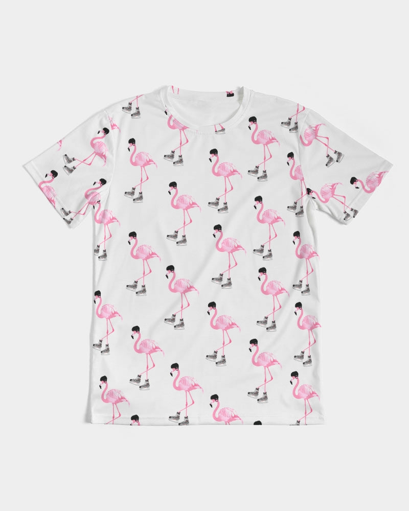 Hockey Playing Flamingos Unisex All-Over Print Tee