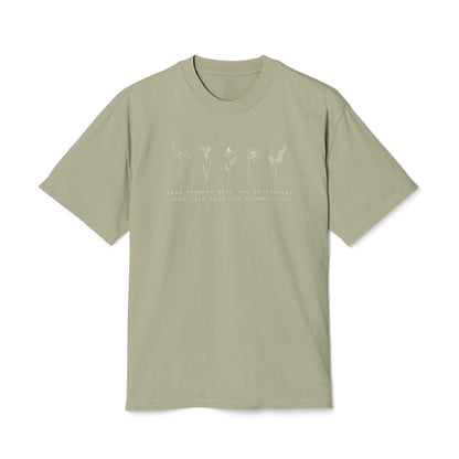 Go Through What You Grow Through Then Take Your Kids To Hockey Unisex Heavy Faded Tee