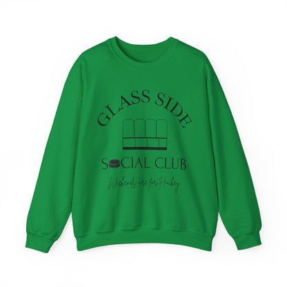 Glass side Social Club Unisex Heavy Blend™ Crewneck Sweatshirt