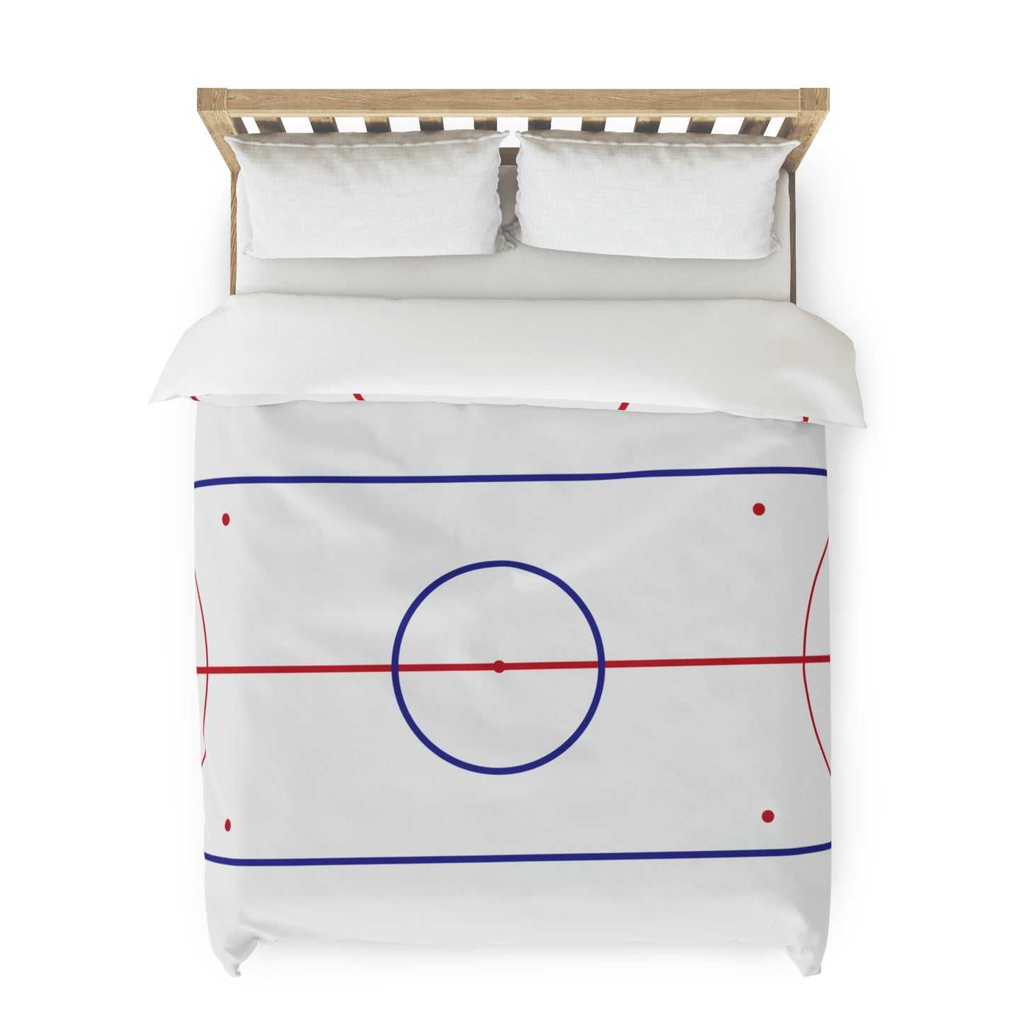 Hockey Rink Duvet Cover