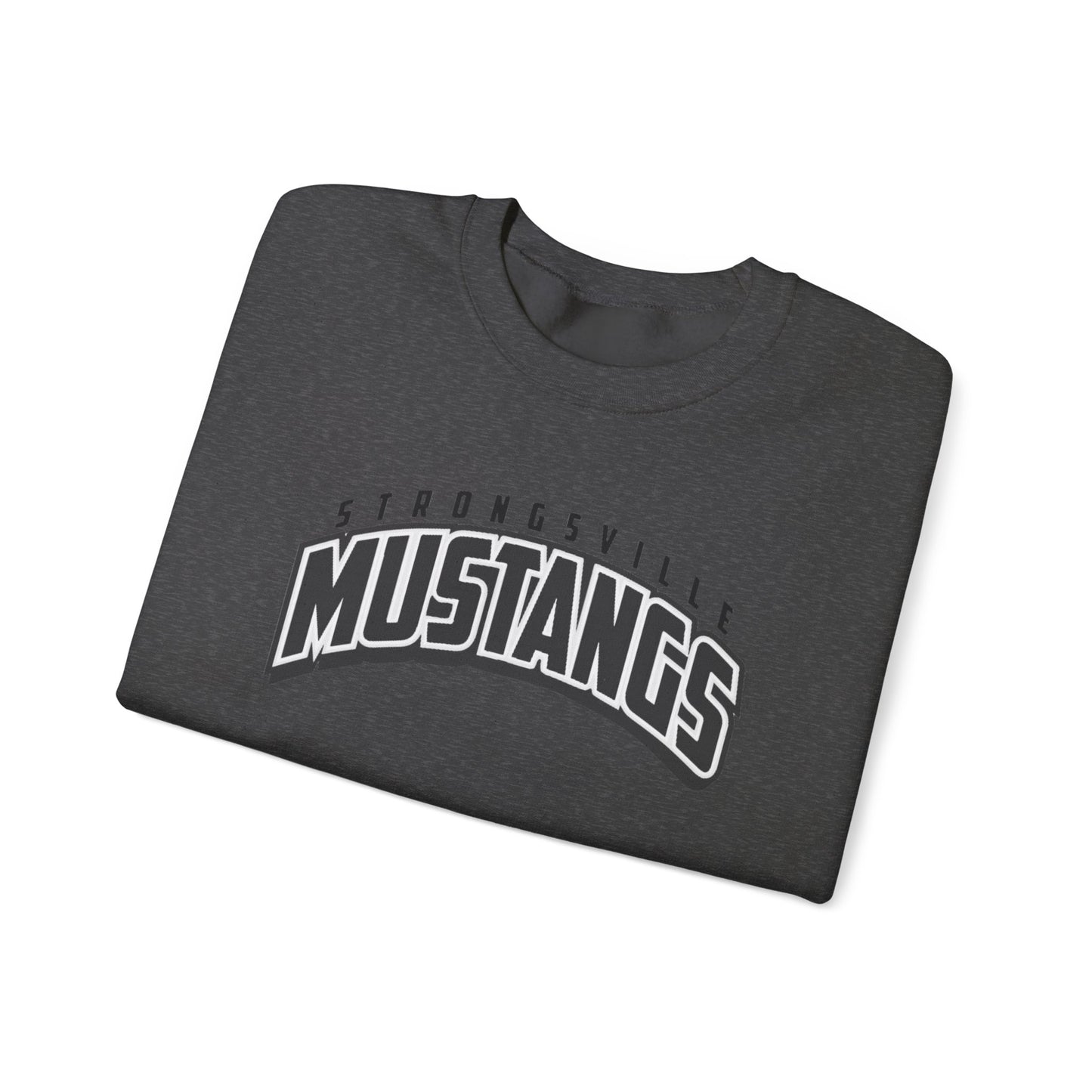 Black Logo Unisex Heavy Blend™ Crewneck Sweatshirt
