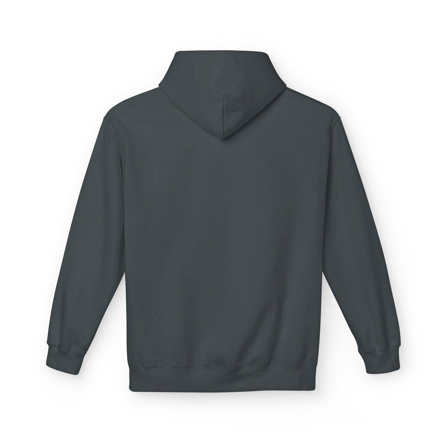 Black Logo Unisex Midweight Softstyle Fleece Hoodie