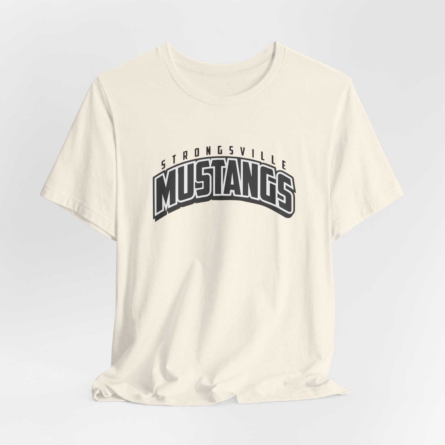 Black Logo Unisex Jersey Short Sleeve Tee