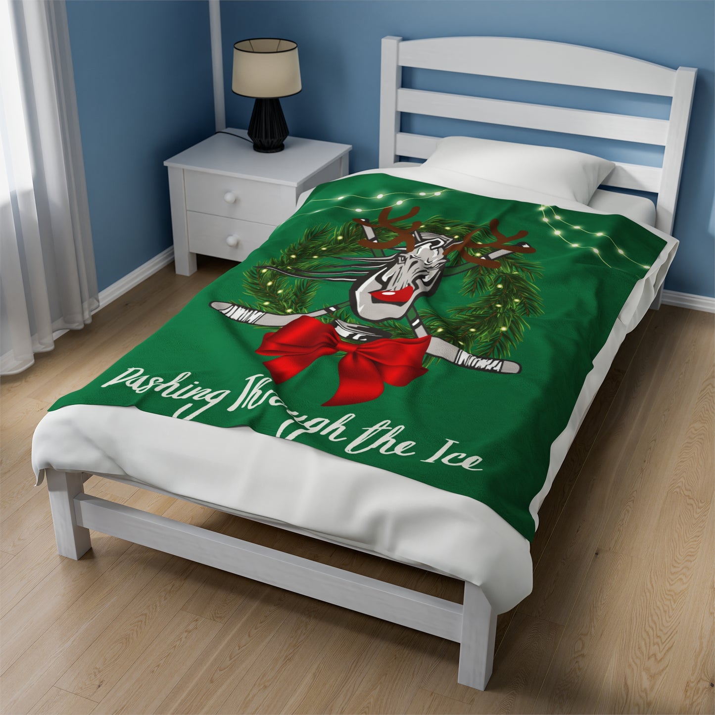 Holiday Velveteen Plush Blanket