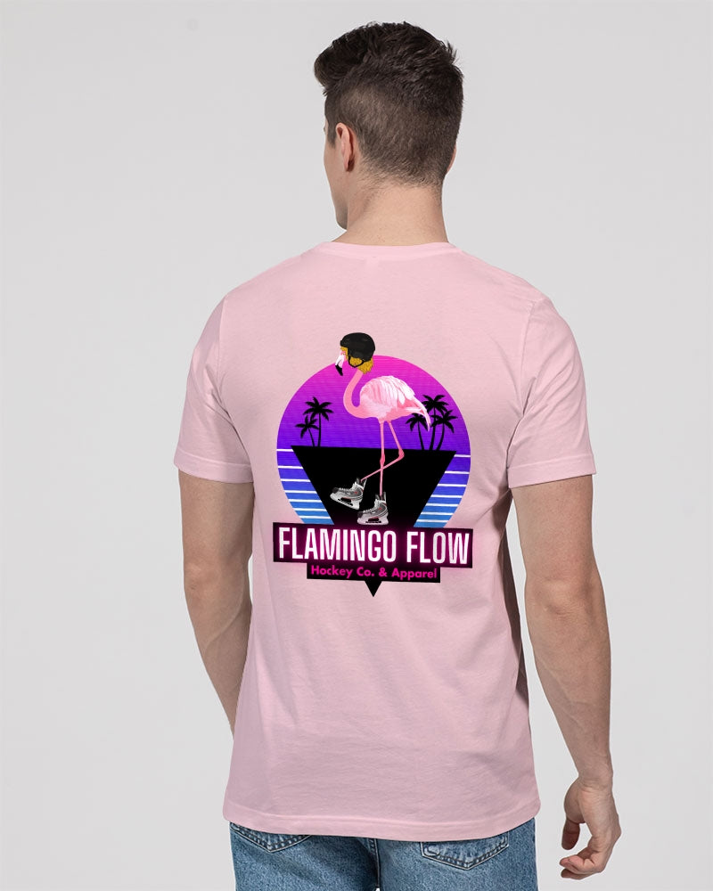 Flamingo Flow Unisex Jersey Tee | Bella + Canvas