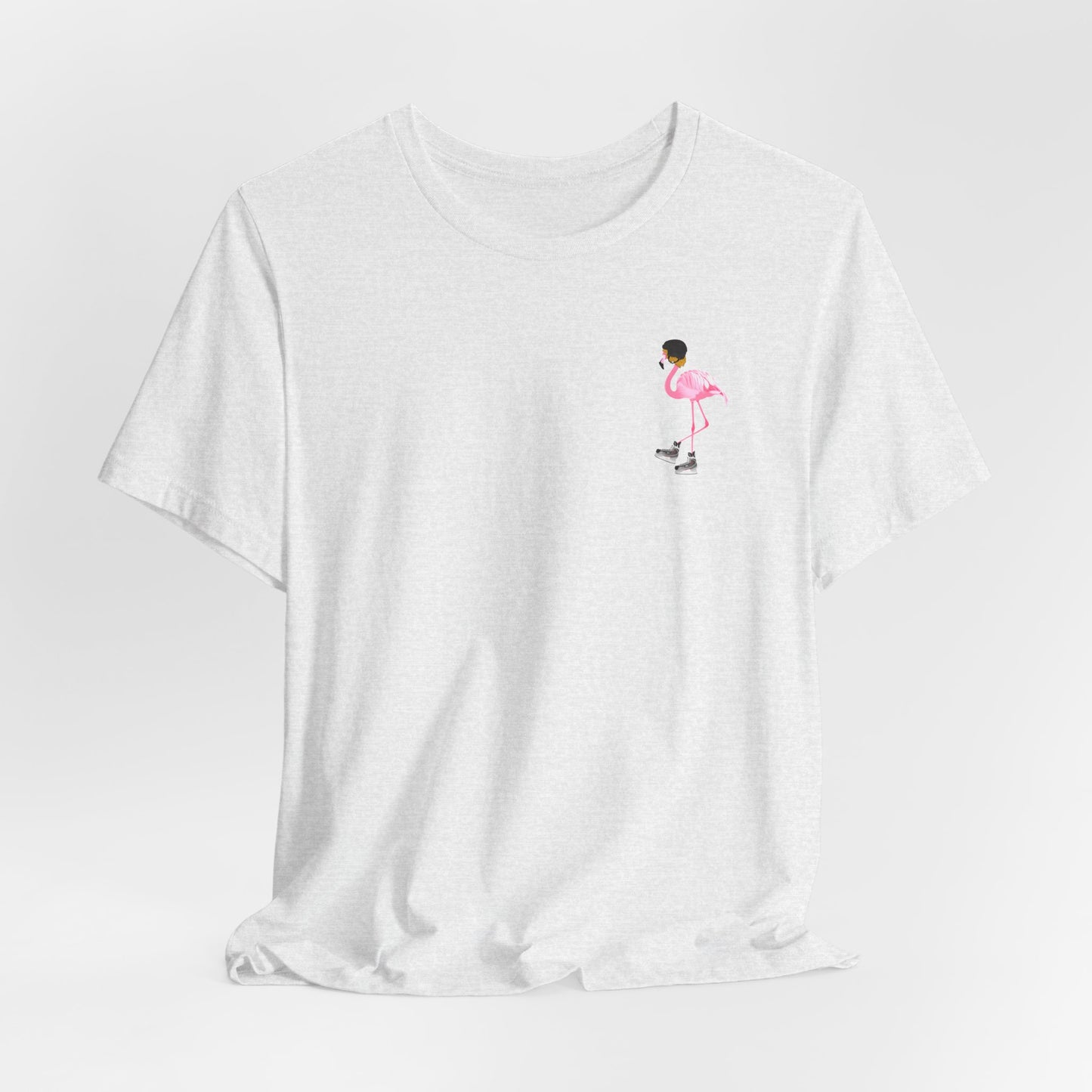 Unisex Bella Canvas Short Sleeve Flamingo Flow Tee.