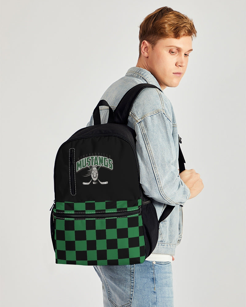 Strongsville Swim Trunks Duo-Zip Front Canvas Backpack