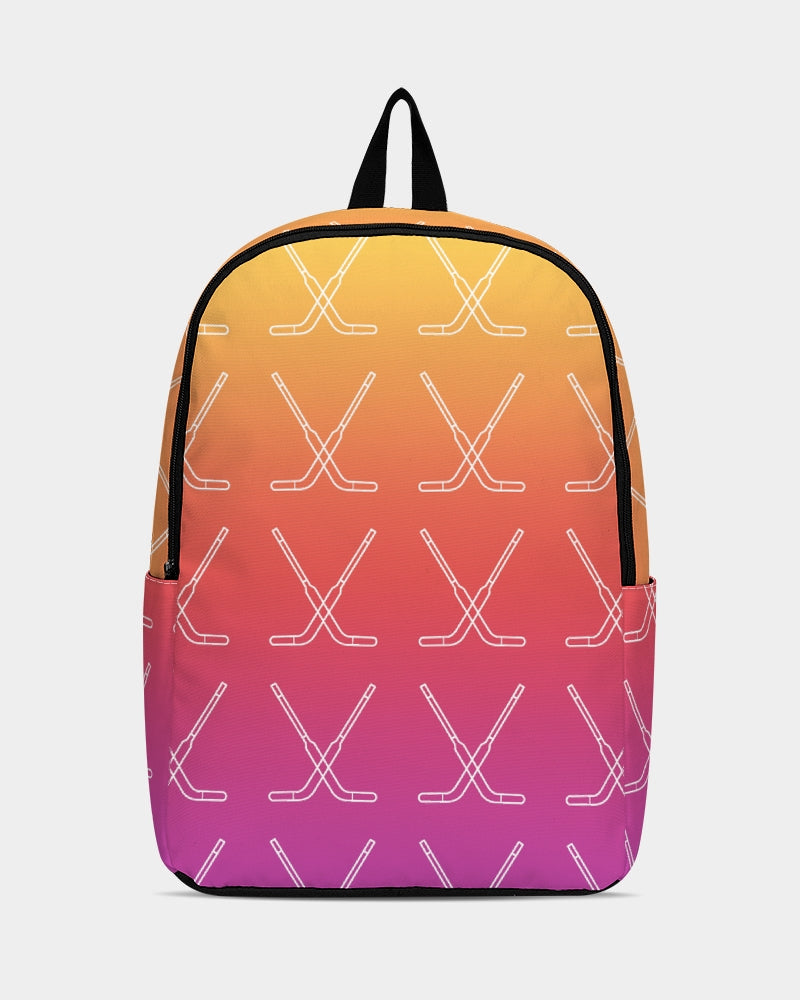 Ombre Goalie Stick Back To Basics School Backpack