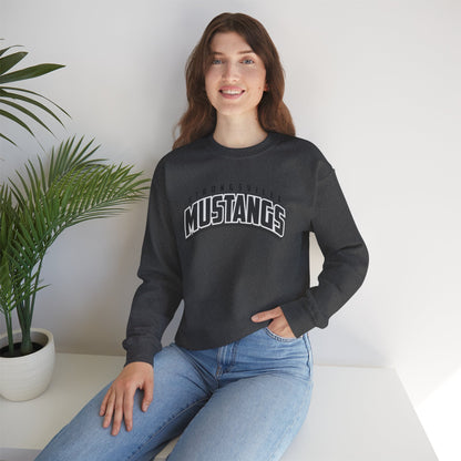 Black Logo Unisex Heavy Blend™ Crewneck Sweatshirt