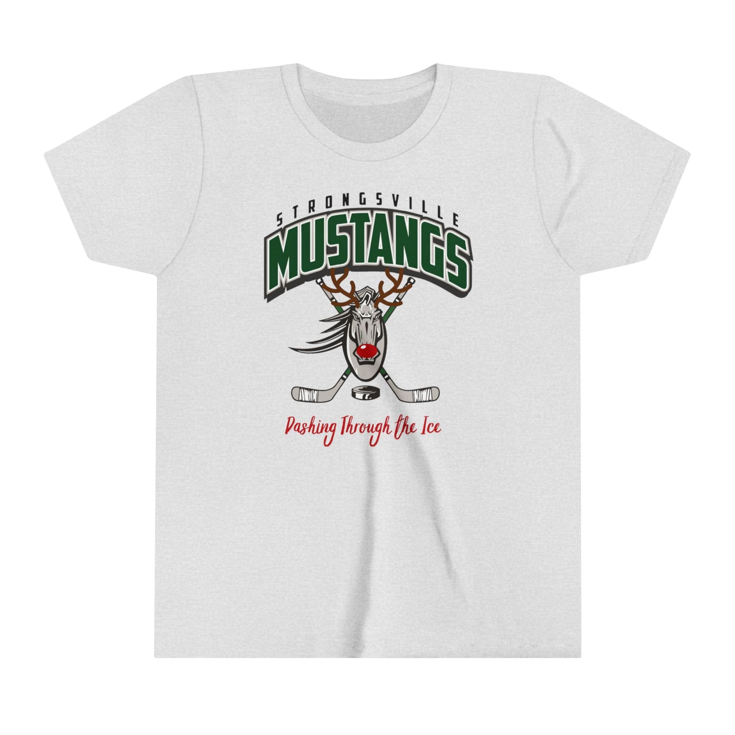 Youth Short Sleeve Tee- Dashing Through the Ice