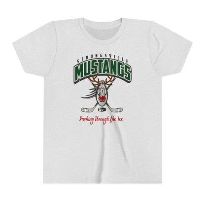 Youth Short Sleeve Tee- Dashing Through the Ice