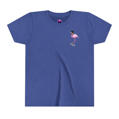 OG Flamingo Flow Youth Short Sleeve Tee- Bella Canvas screen printed