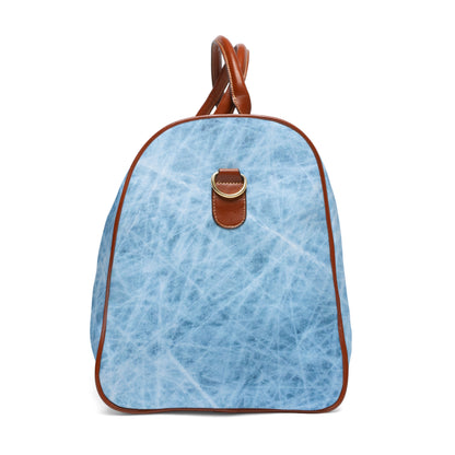 Hockey Mom on Ice Waterproof Travel Bag