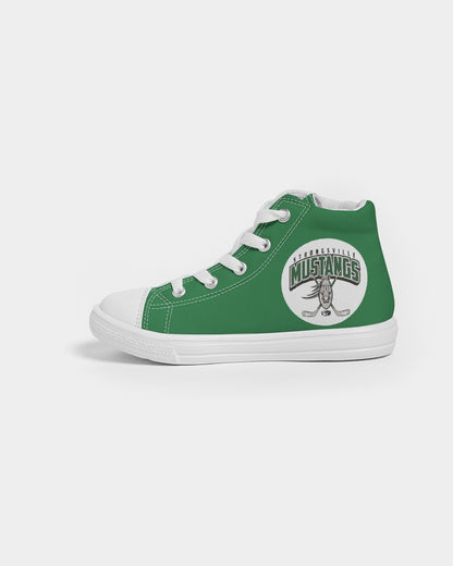 Mustang Kids Hightop Canvas Shoe