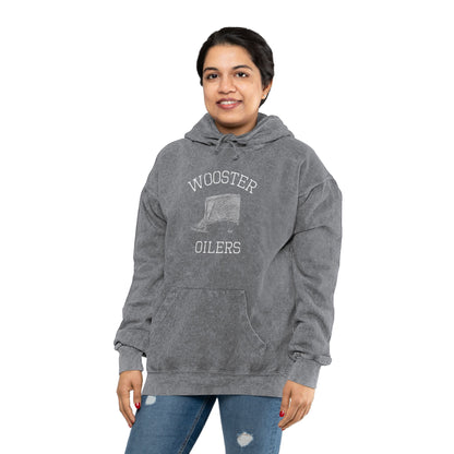 Unisex Mineral Wash Hoodie- Net