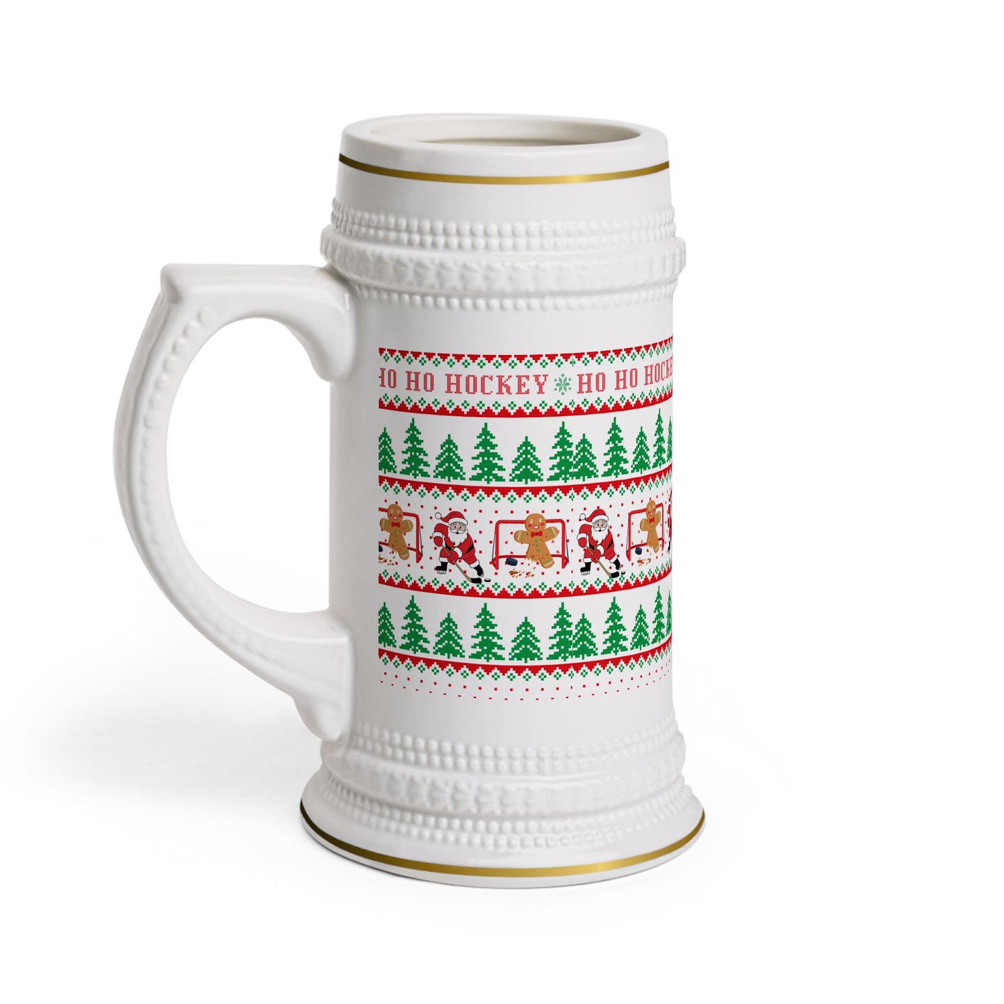 Ho Ho Hockey Stein Mug