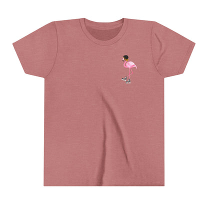 Youth Short Sleeve Flamingo Flow Tee