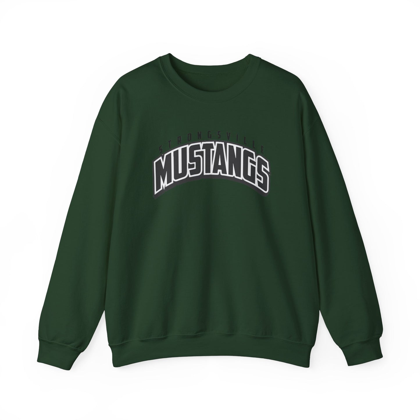 Black Logo Unisex Heavy Blend™ Crewneck Sweatshirt