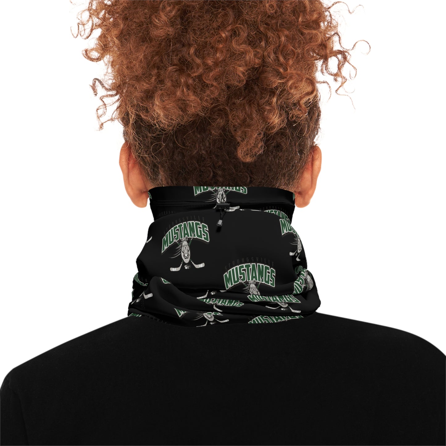 Winter Neck Gaiter With Drawstring