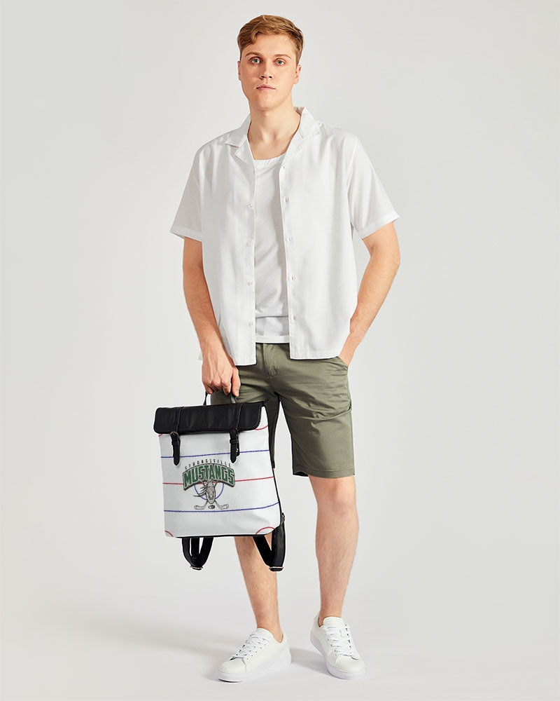 Hockey Rink Casual Flap Backpack