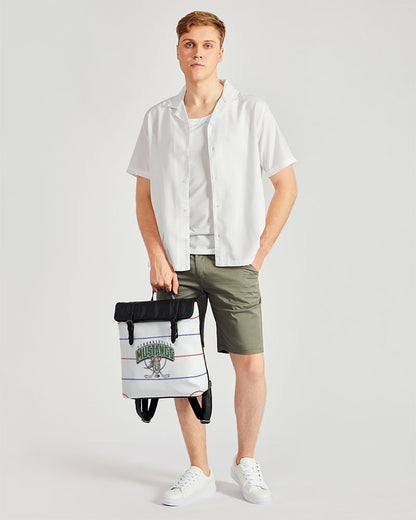 Hockey Rink Casual Flap Backpack