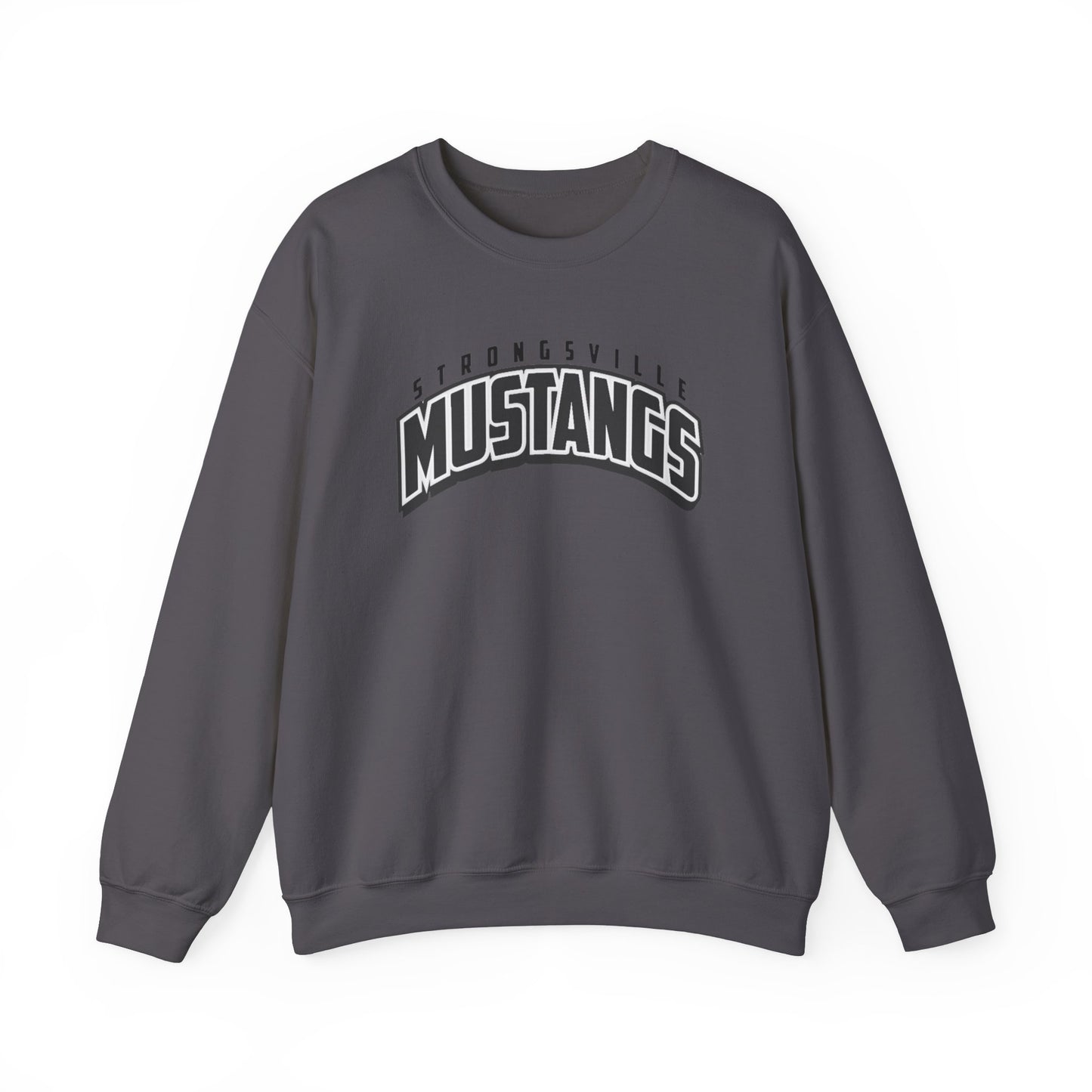 Black Logo Unisex Heavy Blend™ Crewneck Sweatshirt