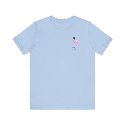 Unisex Bella Canvas Short Sleeve Flamingo Flow Tee.