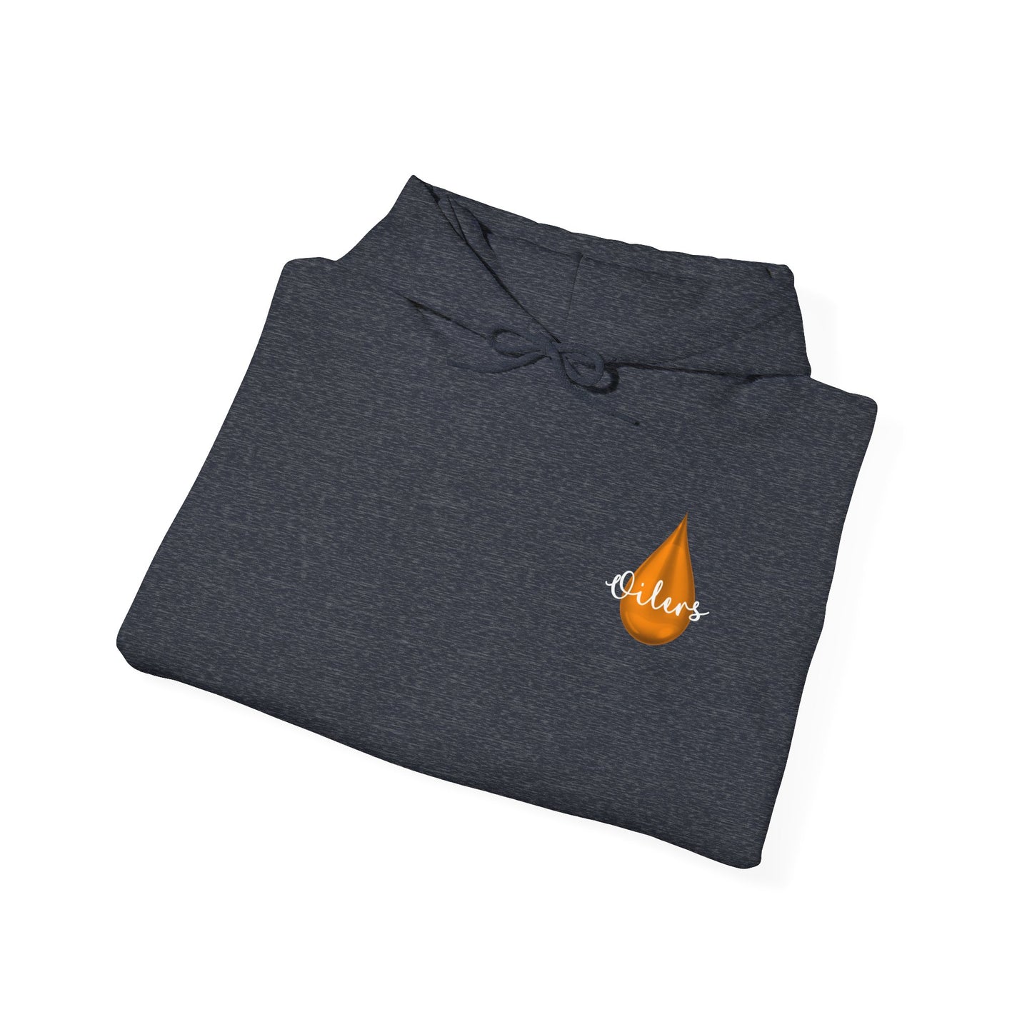 Oilers with drop Unisex Heavy Blend™ Hooded Sweatshirt