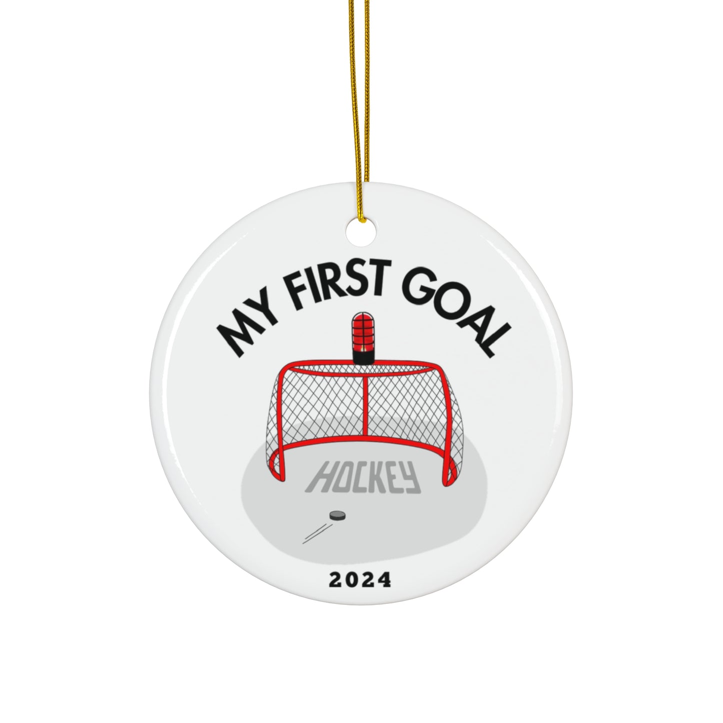 Ceramic Ornament - My First Goal