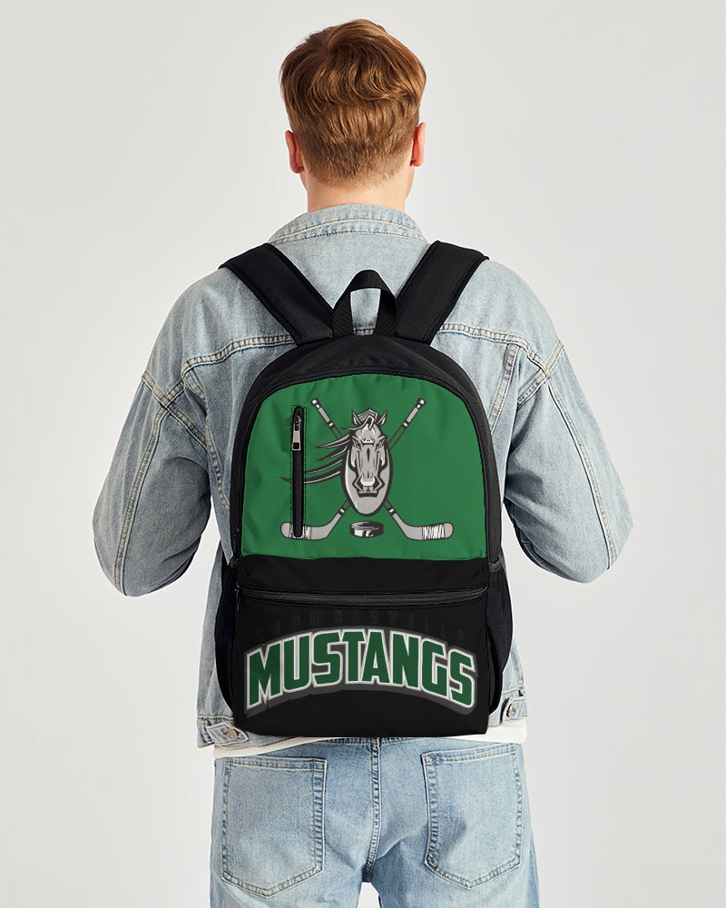 Mustang Duo-Zip Front Canvas Backpack