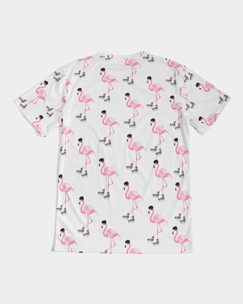 Hockey Playing Flamingos Unisex All-Over Print Tee