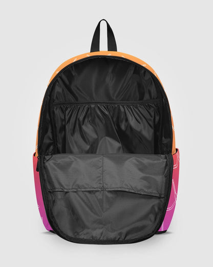 Ombre Goalie Stick Back To Basics School Backpack