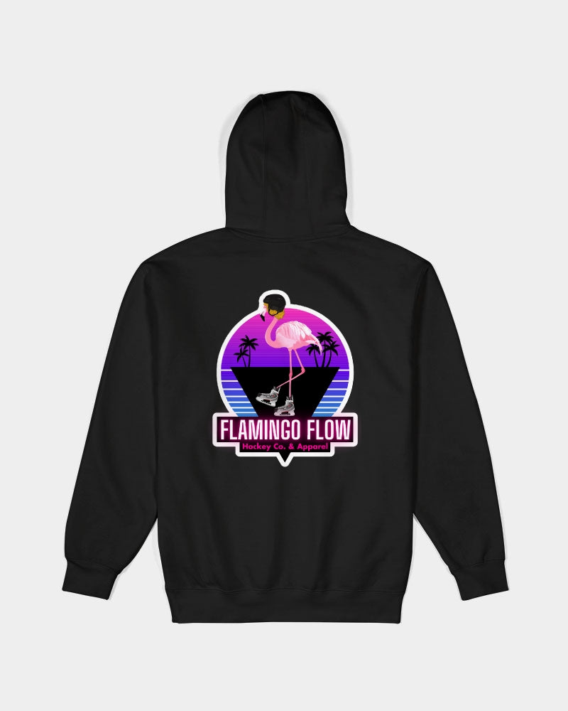 Flamingo Flow Unisex Premium Pullover Hoodie | Lane Seven