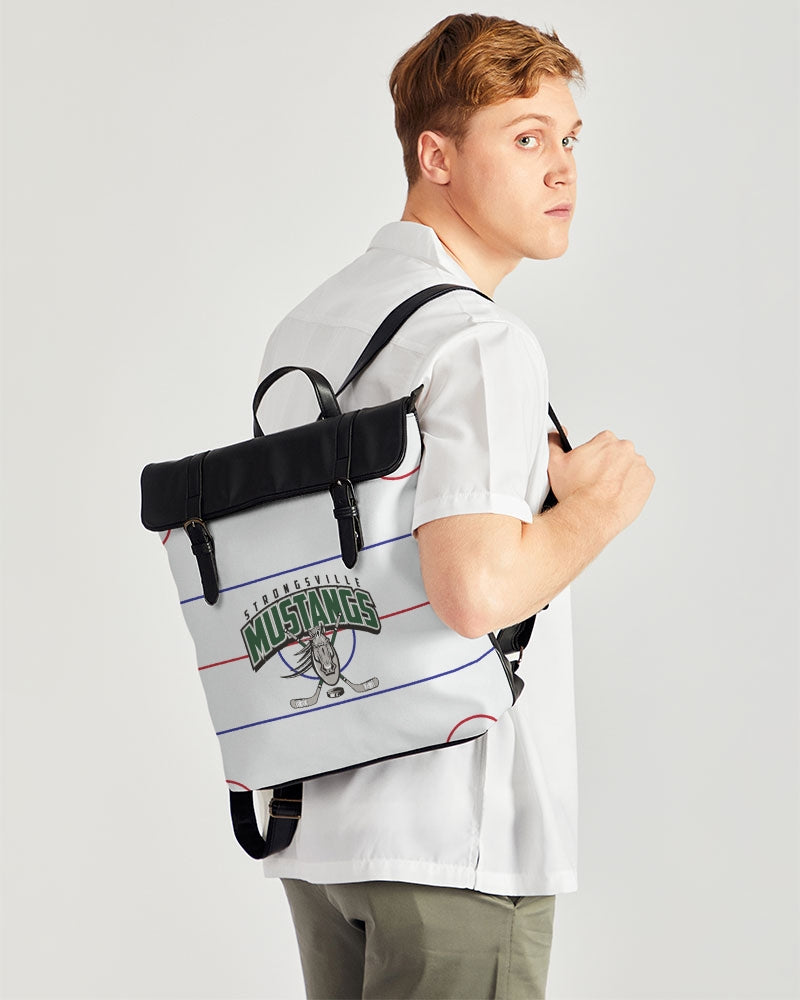 Hockey Rink Casual Flap Backpack