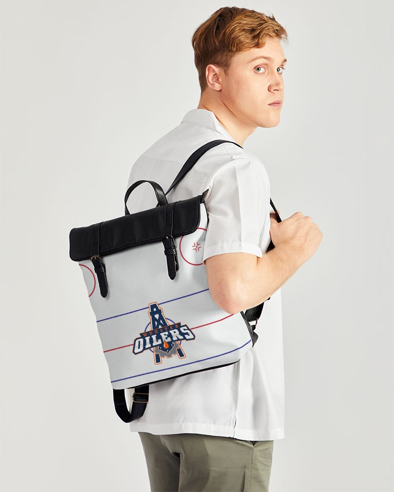 Oilers rink Casual Flap Backpack