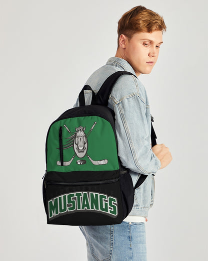 Mustang Duo-Zip Front Canvas Backpack
