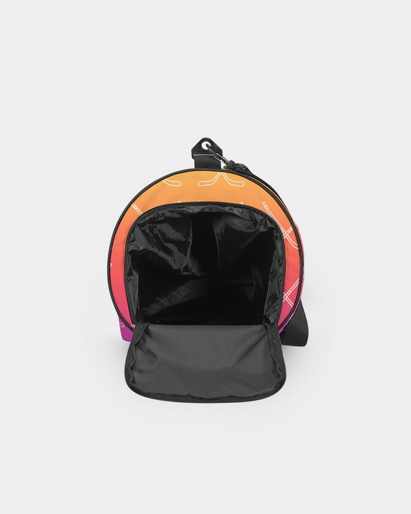 Ombre Hockey Stick Sports Duffle Bag