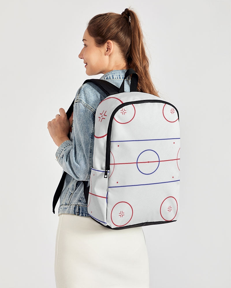 Hockey Rink Back To Basics School Backpack