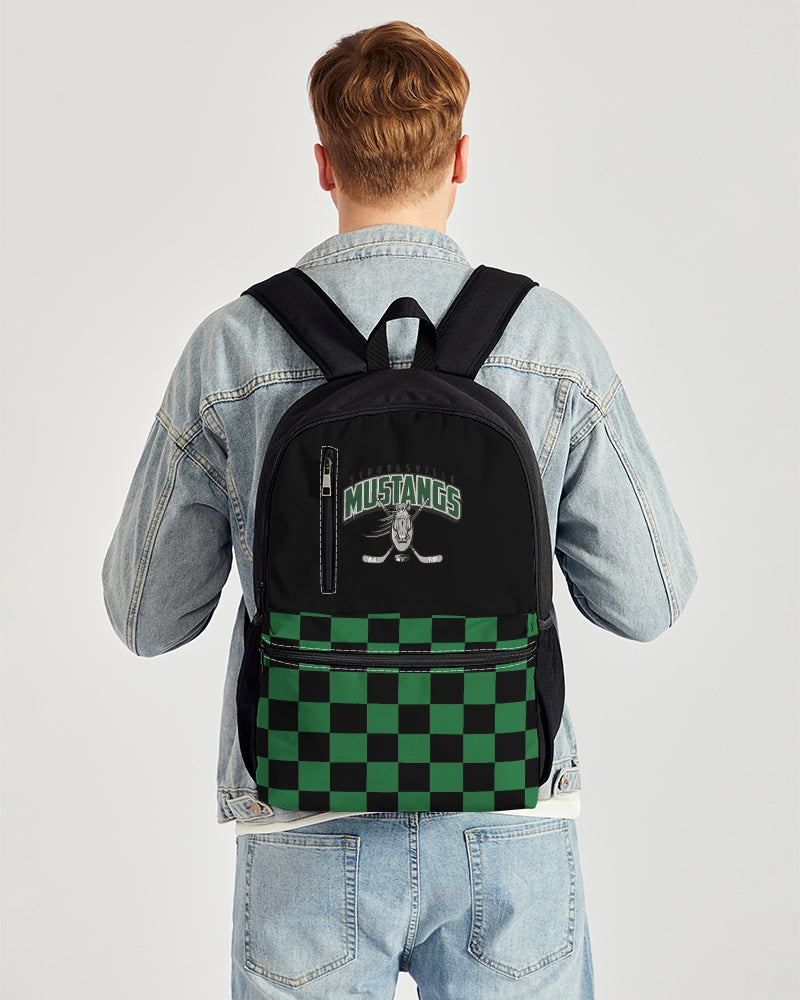 Strongsville Swim Trunks Duo-Zip Front Canvas Backpack
