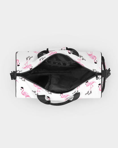 Hockey Playing Flamingos Sports Duffle Bag