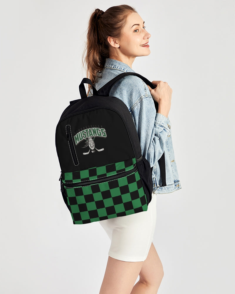 Strongsville Swim Trunks Duo-Zip Front Canvas Backpack