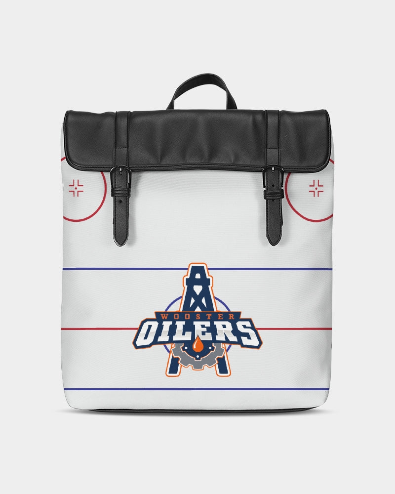 Oilers rink Casual Flap Backpack