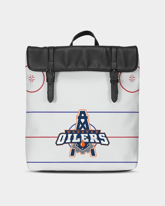 Oilers rink Casual Flap Backpack