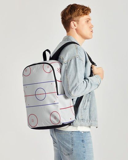 Hockey Rink Back To Basics School Backpack