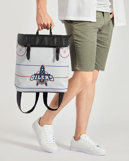 Oilers rink Casual Flap Backpack