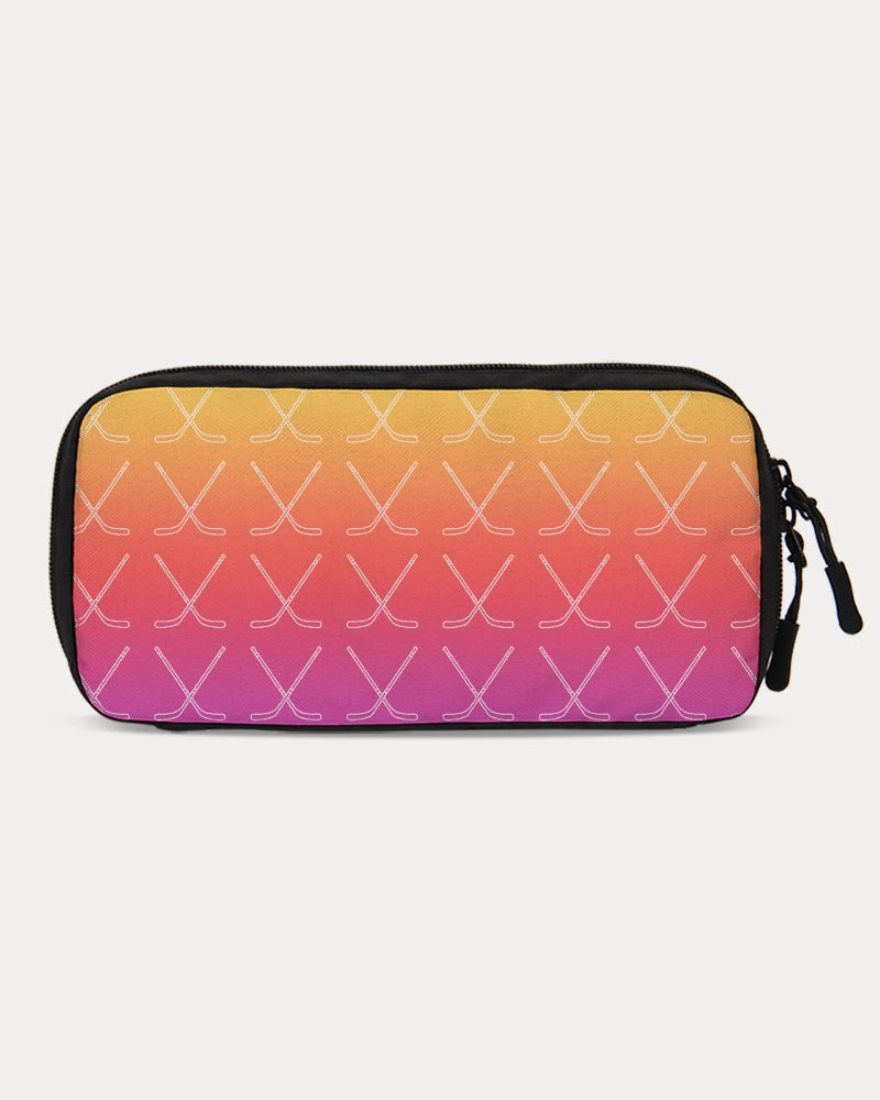 Ombre Hockey Stick Pencil Pouch